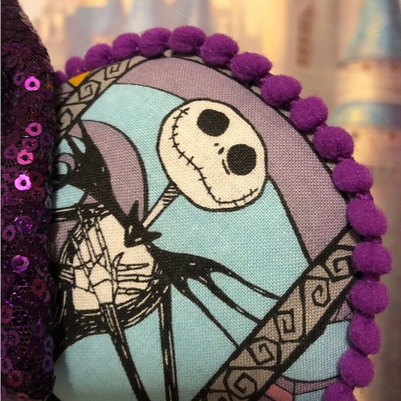 Nightmare Before Christmas Inspired Mouse Ears – Handmade - Picture 3 of 4